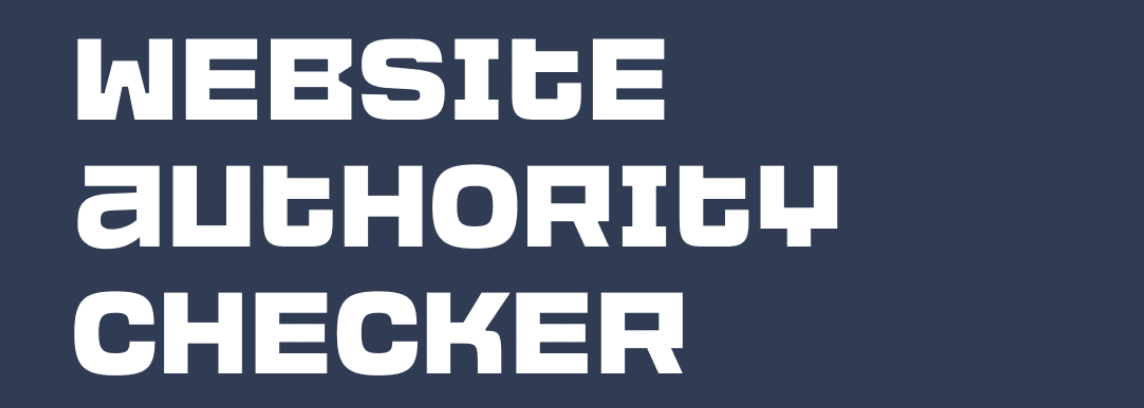 Website Authority Checker