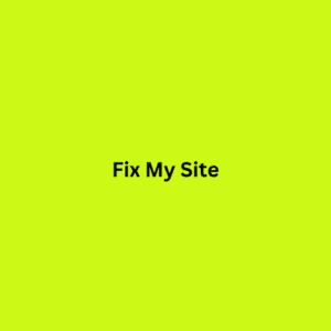 fix my site